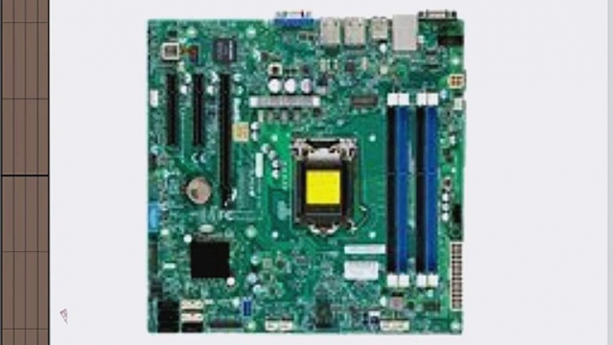 Supermicro Motherboard Micro ATX DDR3 1600 LGA 1150 Motherboards X10SLL-F-O