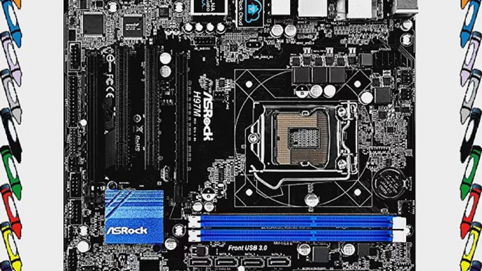 ASRock H97M Micro ATX DDR3 1600 Socket 1150 Motherboard