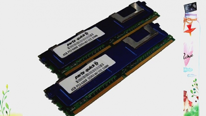 8GB Kit 2 X 4GB DDR2 Server Memory Upgrade for IBM System x3650 1914 7979-xxx SDRAM ECC Fully