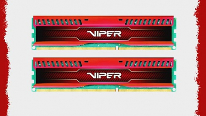 Patriot 8GB(2x4GB) Viper III DDR3 1866MHz (PC3 15000) CL9 Desktop Memory With Low Profile Red