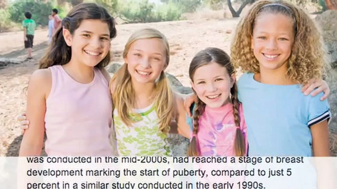 Girls Starting Puberty Early: Study in U.S.