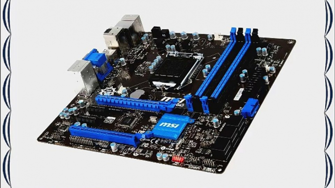 MSI Computer Corp. Motherboard Micro ATX DDR3 1333 LGA 1150 Motherboards B85M-G43