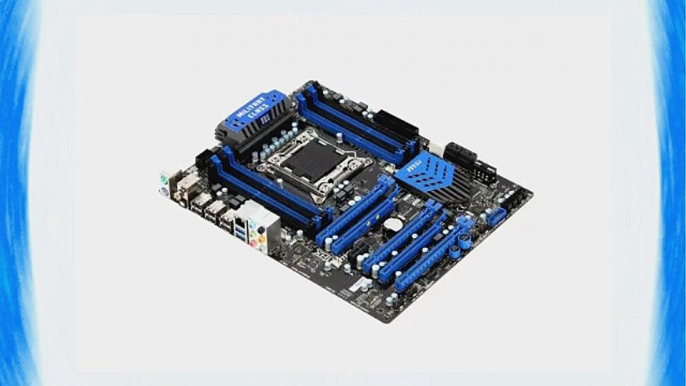 MSI LGA2011/Intel X79/DDR3/CrossfireX and 3-Way SLI/SATA3 and USB 3.0/A and GbE/ATX Motherboard