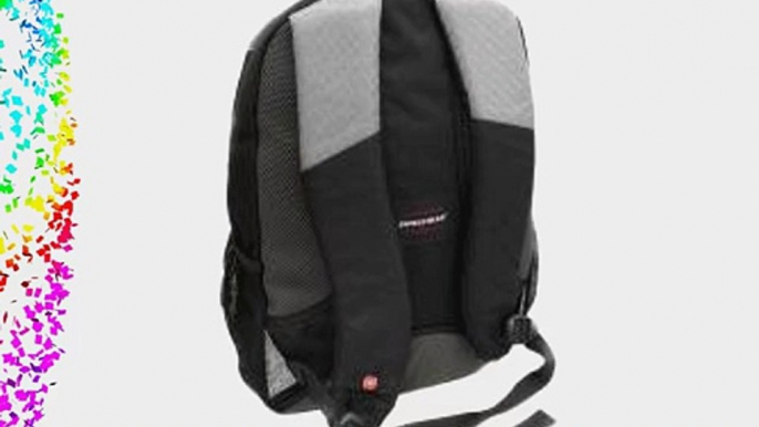 Swiss Gear Mercury Notebook Backpack Fits LCD Screens up to 16 inches Black/Grey