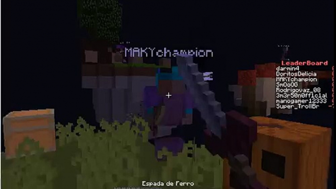 Servidor de Minecraft 1.7.2 (skywars,GTA,Factions,Skyblock,Prision)