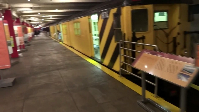 New York Transit Museum - subway cars