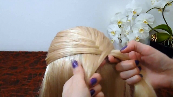 Fishtail Braid Hairstyle for Medium&Long Hair Tutorial. Penteados