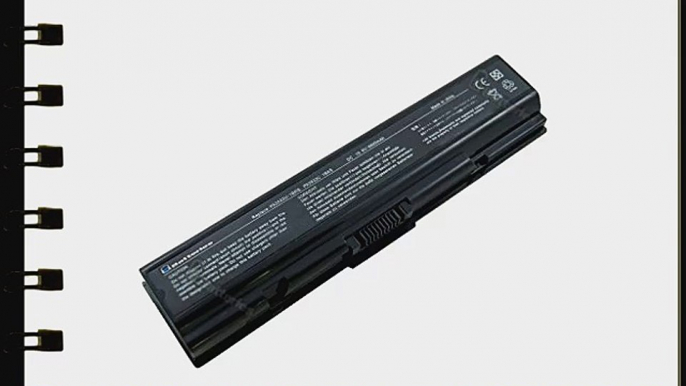 UBatteries Laptop Battery Toshiba Satellite L305D L455D L505D L305D-S5893 Series - 9 Cell 6600mAh