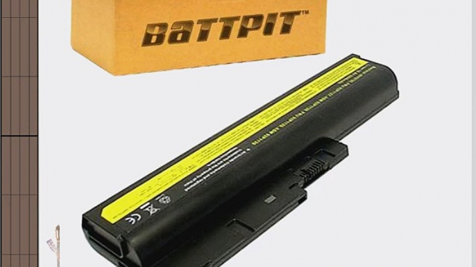 Battpit? Laptop / Notebook Battery Replacement for IBM ThinkPad T500 2081 (4400 mAh)