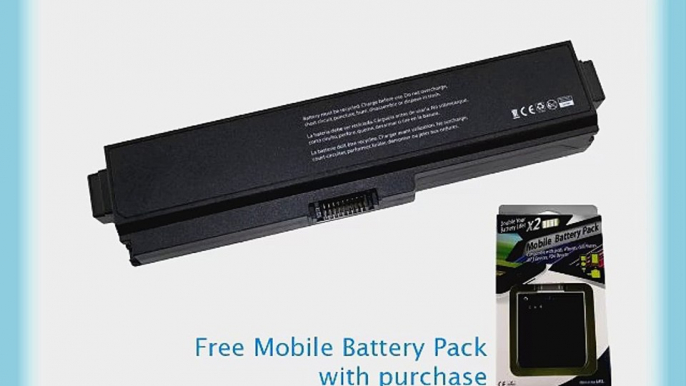 Toshiba Satellite L655D-S5050 Battery 95Wh 8800mAh (Extended Capacity Pack) with free Mobile