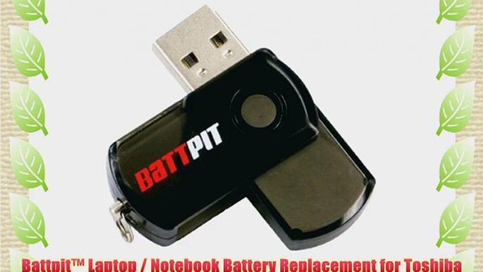 Battpit? Laptop / Notebook Battery Replacement for Toshiba Satellite L305-S5919 (4400 mAh)