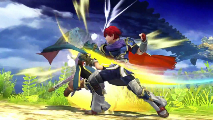 SUPER SMASH BROS - ROY Gameplay Trailer - Wii U, 3DS (Full HD)