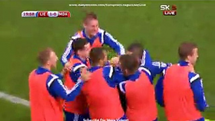 1-1 Liechtenstein vs Moldova All Goals & Highlights 14.06.2015 HD