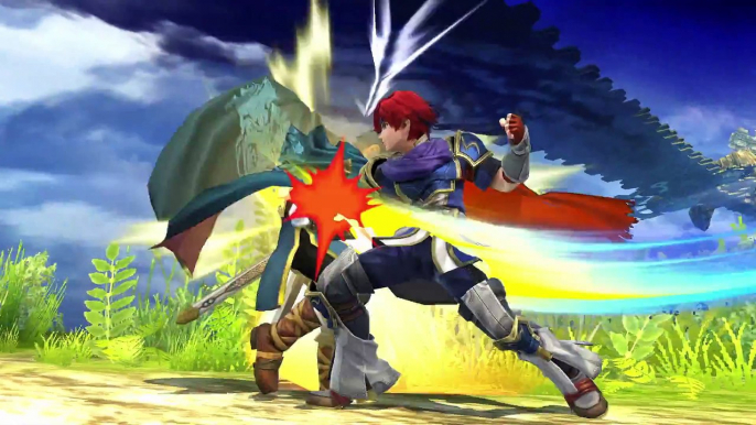 Super Smash Bros. - Roy Gameplay - Wii U, 3DS