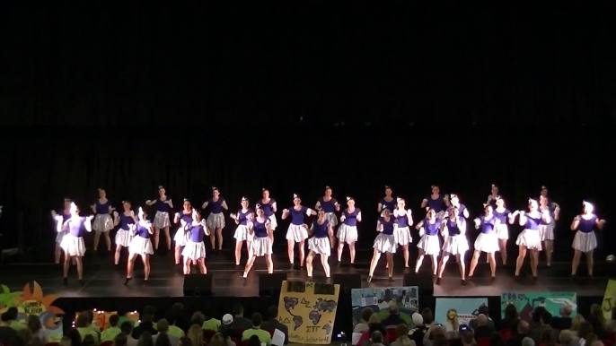 Alpha Sigma Tau, Phi Kappa Theta, Tau Kappa Epsilon Greek Sing 2014