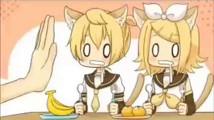 Kagamine Rin & Len are Hungry【VOCALOID】