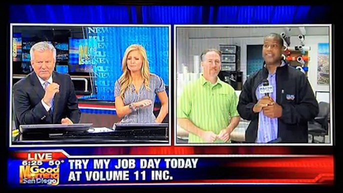 Volume 11 Graphics on KUSI news