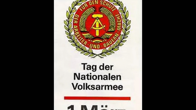 Marsch der Nationalen Volksarmee der DDR - DDR