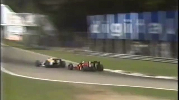 F1 GP Italy 1987 Gerhard Berger vs Nigel Mansell