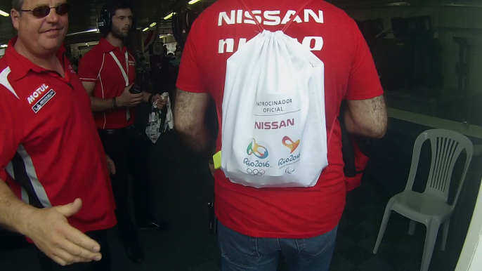 24 Heures du Mans : dans le garage de la Nissan GT-R LM Nismo