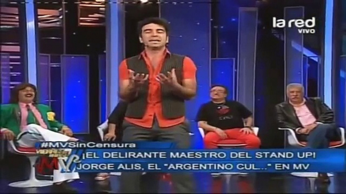 El stand up de Jorge Alís, el "argentino cul..."