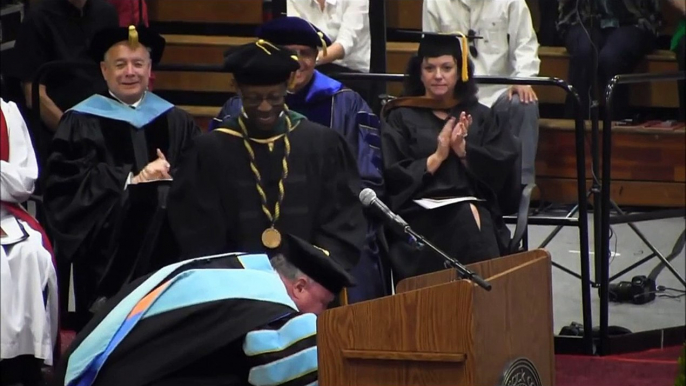 UCI Chancellor Michael V. Drake gives Keynote Speech at Saddleback College Commencement 2013