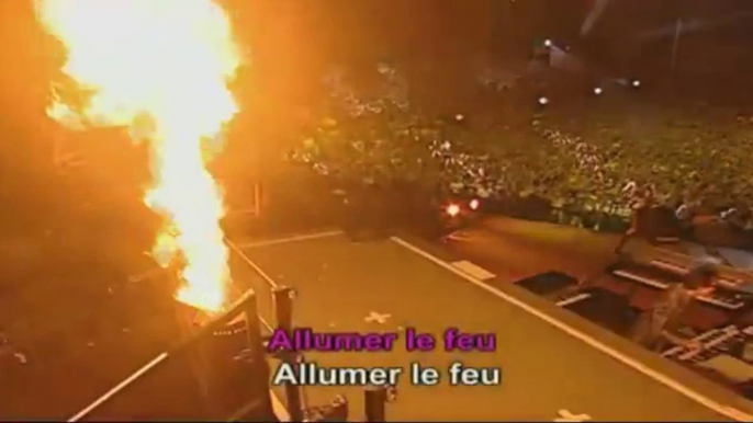 KARAOKE JOHNNY HALLYDAY - Allumer le feu