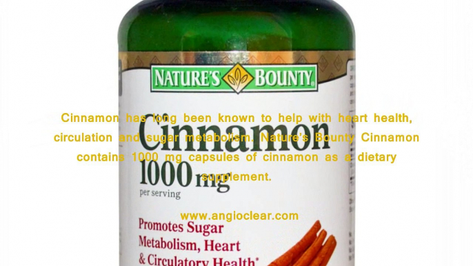 Nature's Bounty Cinnamon 1000 Mg Review - Should You Try Nature's Bounty Cinnamon 1000 Mg