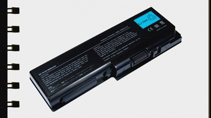 Laptop/Notebook Battery for Toshiba Satellite X205-S7483 - 9 cells 6600mAh Black