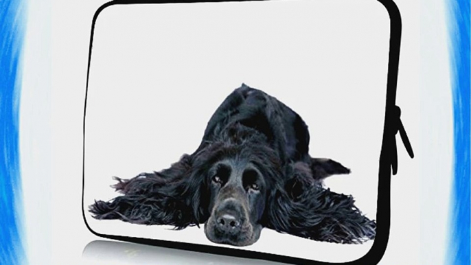 17 inch Rikki KnightTM English Cocker Spaniel Dog Design Laptop Sleeve