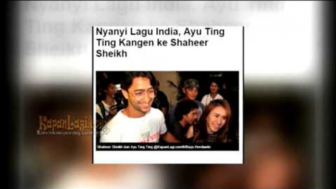 Ini Cara Ayu Ting Ting Tunjukan Kangen ke Shaheer Sheikh