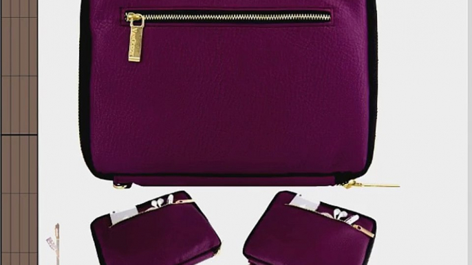 VanGoddy Irista Cover City PRO PU Faux Leather Pouch Sleeve PLUM PURPLE