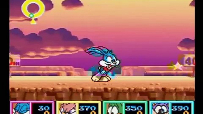 Tiny Toons Wacky Sports Challenge: Chicken Race Super Nintendo SNES