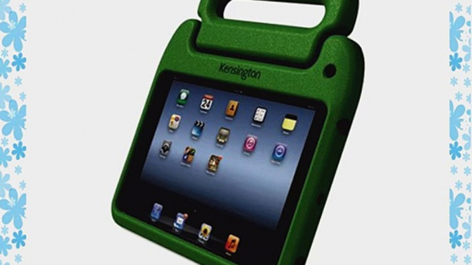 Kensington SafeGrip Rugged Carry Case and Stand for iPad Mini Green