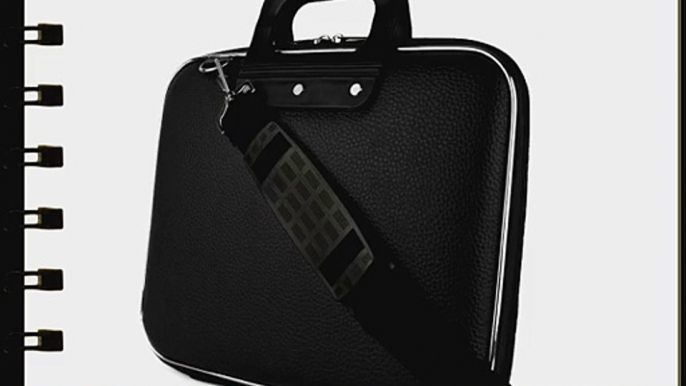 JET BLACK Ultra Cady Cube Durable Tactical Messenger Bag Case for Microsoft Surface 2 Pro 10.6'