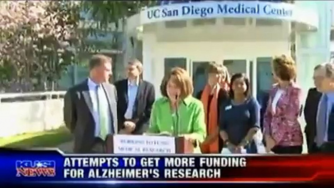 KUSI - Scott, Rep. Susan Davis, & local medical research community urge increase in NIH funding