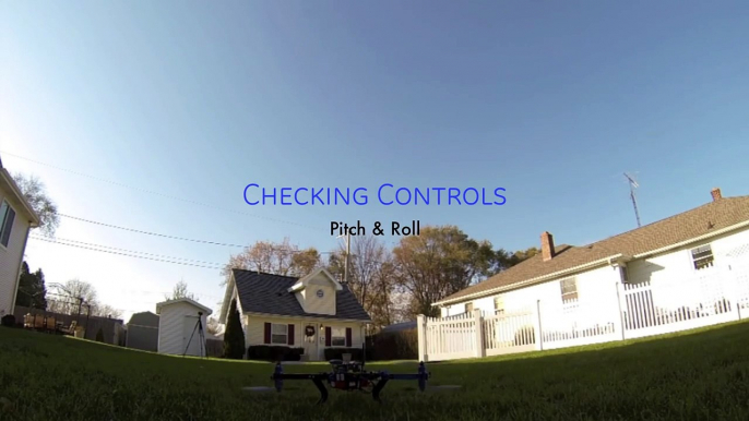 3D Robotics Y6 Multirotor Maiden Flight