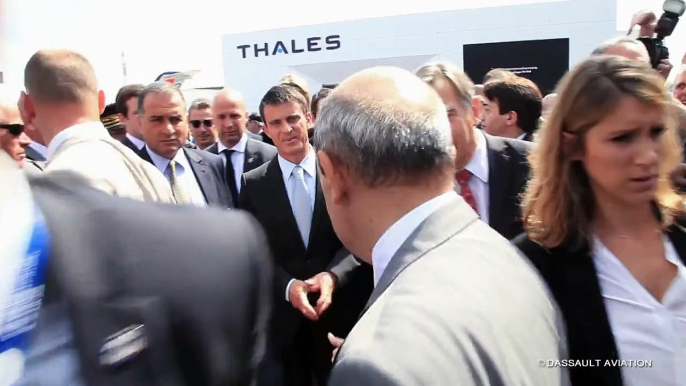 Visite du Premier ministre - Bourget 2015 - Dassault Aviation