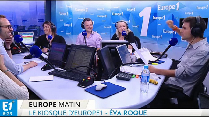 Thomas Sotto, la voice d'Europe 1 avec Nicolas Canteloup... Voici le zapping matin !