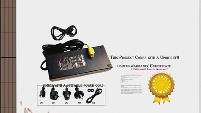 UpBright? AC Adapter Fits Toshiba Qosmio X505 X505-Q870 X505-Q865 Charger Power Supply Cord