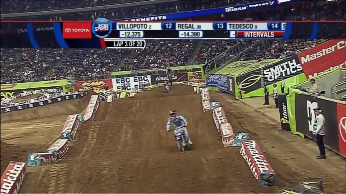 AMA Supercross 2011 RD6 Houston 450 Main Event 1/2