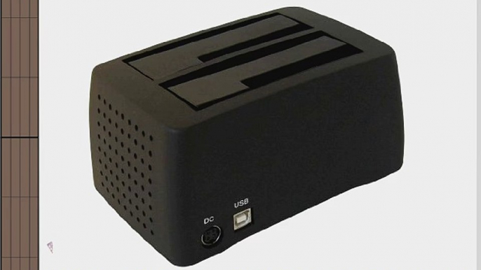 SIIG Cool Dual SATA to USB 2.0 Docking Station (SC-SA0412-S1)