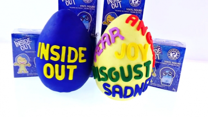 Inside Out Surprise Eggs Disney Pixar Play Doh Blind Boxes Season 3 Shopkins MyLittlePony Toys