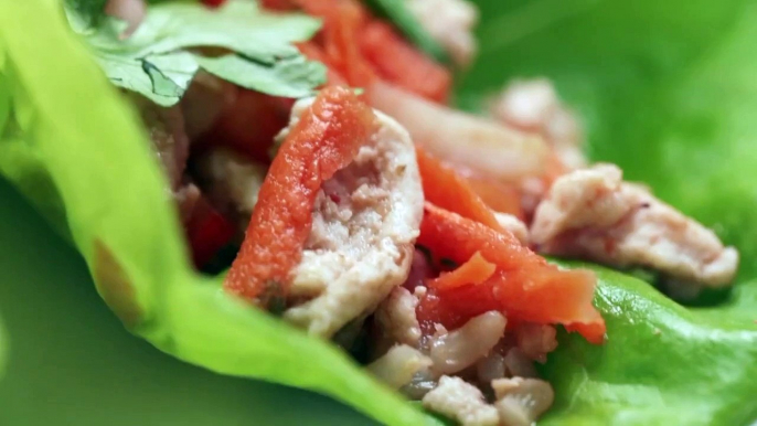 How to Make Asian Turkey & Lettuce Wraps