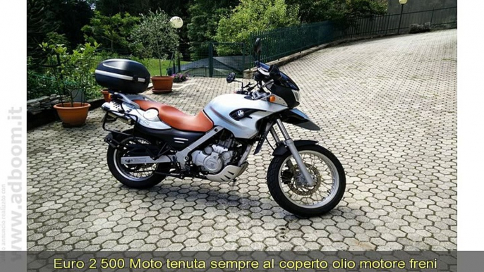 BIELLA, VALLE MOSSO   BMW  F 650 GS TIPO VEICOLO ENDURO CC 650