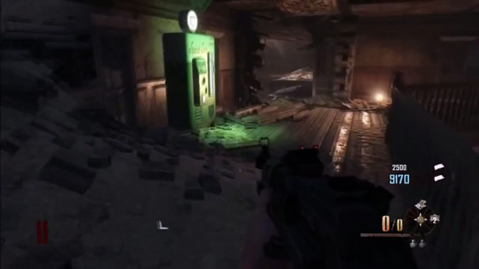 Black Ops 2 Zombies Glitches - On Top of Zombie Window on "Buried' (High Rounds Glitch)