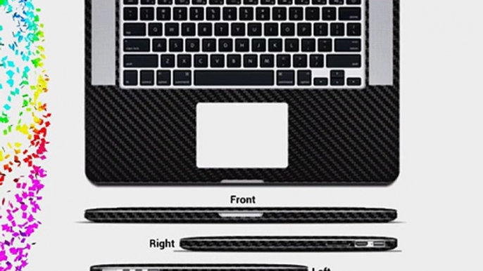 XGear EXO Skin Protective Vinyl Skin for 15-Inch Apple MacBook Pro with Retina Display - Black