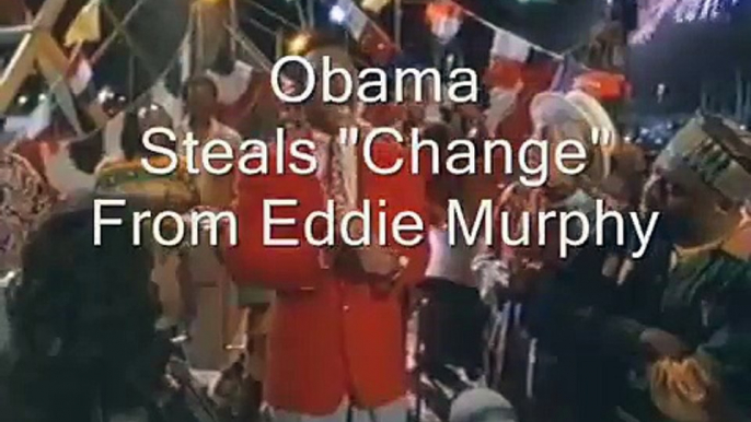 Obama Steals Change From Eddie Murphy