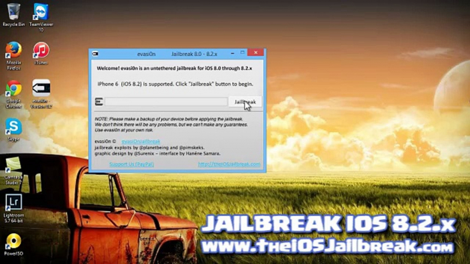 Last ned gratis Evasion hele Ubegrenset iOS 8.3/8.2 Jailbreak verktøy for iPhone 5, iphone 6, iPhone 3GS, iPad 3