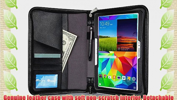 roocase Samsung Galaxy Tab S 10.5 Case - Executive Portfolio Leather 10.5-Inch 10.5 Cover with